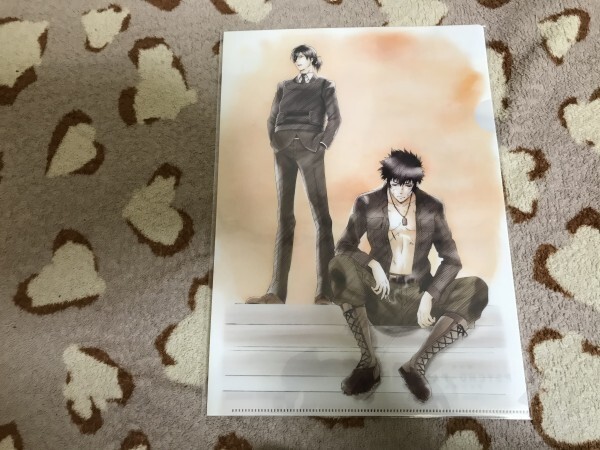 d057クリアファイル 劇場版 PSYCHO-PASS サイコパス  BD/DVD TSUTAYAレコード特典 狡噛 宜野座拍卖