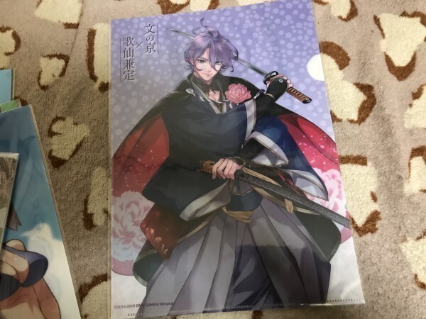 d070クリアファイル 刀剣乱舞 文京区コラボ 新江戸川公園 松聲閣 文の京 歌仙兼定拍卖