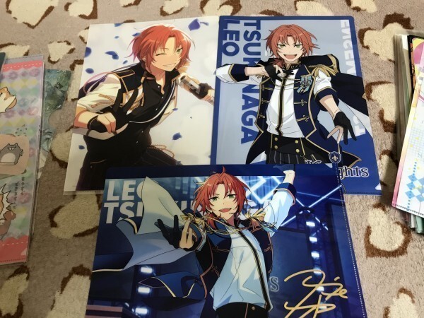 d070クリアファイル あんさんぶるスターズ ムービック Knights 月永レオ まとめ 3枚セット拍卖