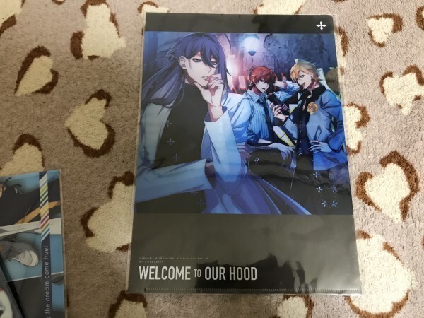 d058クリアファイル ヒプノシスマイク 麻天狼 4thLIVE Welcome to DVD/BD タワーレコード特典 麻天狼 神宮寺寂雷 伊弉冉一二三 観音坂独歩拍卖