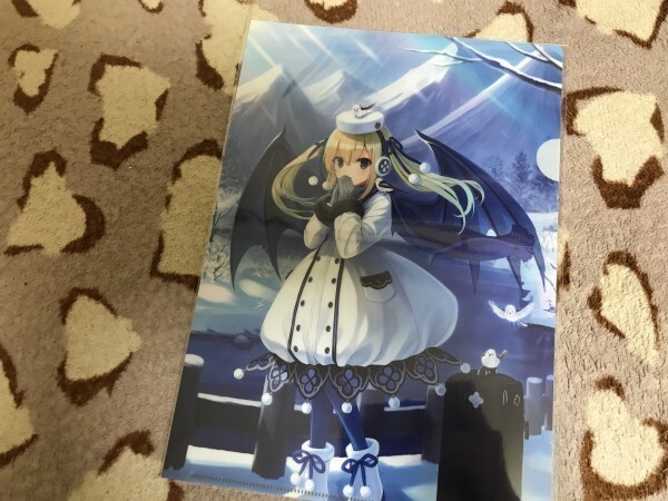 d053クリアファイル シロ(八城惺架)) C97/CROWN  小悪魔さん拍卖