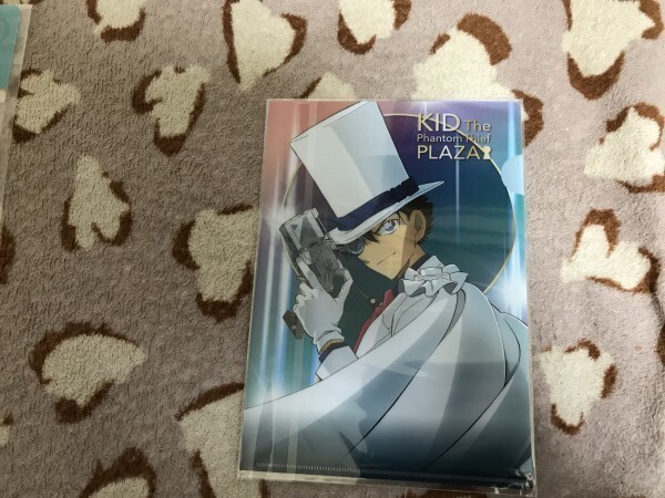 d060クリアファイル 名探偵コナン コナンプラザ限定 怪盗キッドプラザ キッド拍卖