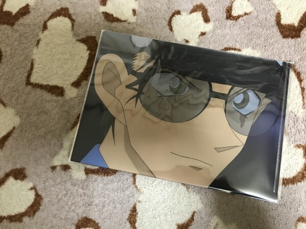 d070クリアファイル 名探偵コナン ゼロの執行人 コナンプラザ 特典 非売品 赤井拍卖