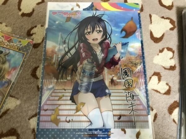 d053クリアファイル ラブライブ! 2nd Season BD/DVD ゲーマーズ特典 園田海未 絢瀬絵里拍卖