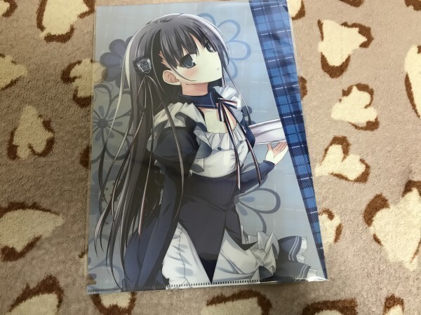d068クリアファイル karory) /KAROMIX 特典 メイド 蒼海舞香拍卖