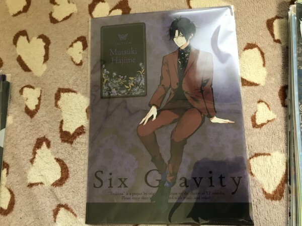 d070クリアファイル ツキウタ。 ムービック ツキプロショップ Six Gravity 睦月始拍卖