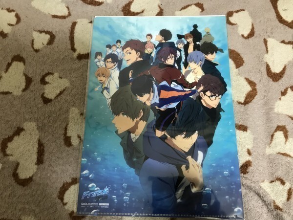 d058クリアファイル Free!Dive to the Future 京アニショップ!限定  遙 凛 真琴、郁弥拍卖