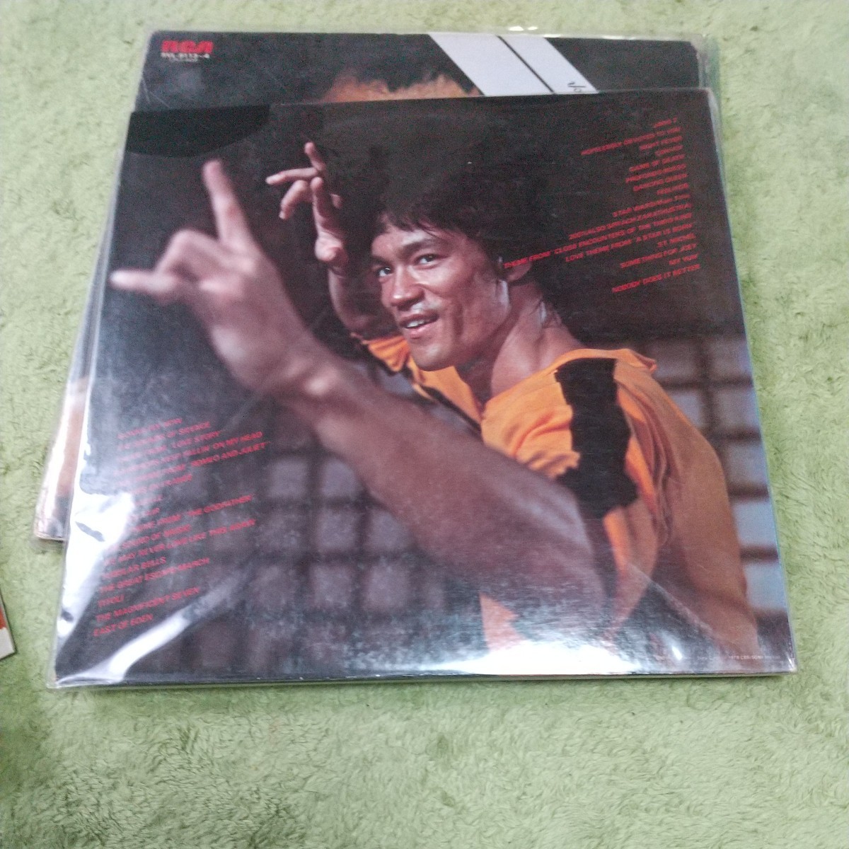 LP、CBSソニー.死亡遊戯、ブルースリー拍卖