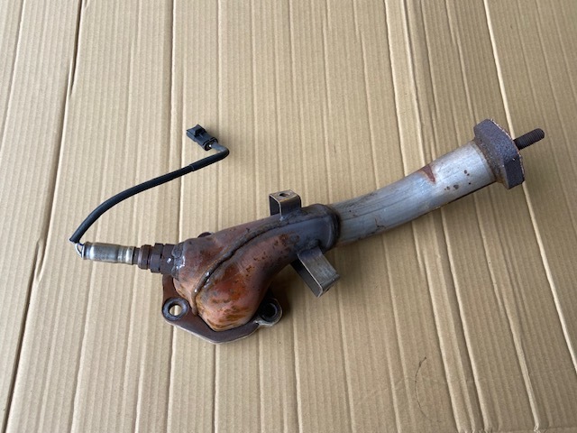 H56A パジェロミニ 純正 フロントパイプ エキマニ アウトレットパイプ【S6075】拍卖