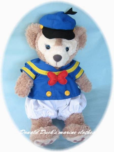 型紙★ダッフィー・シェリーメイ★コスチューム★23ドナルド系拍卖