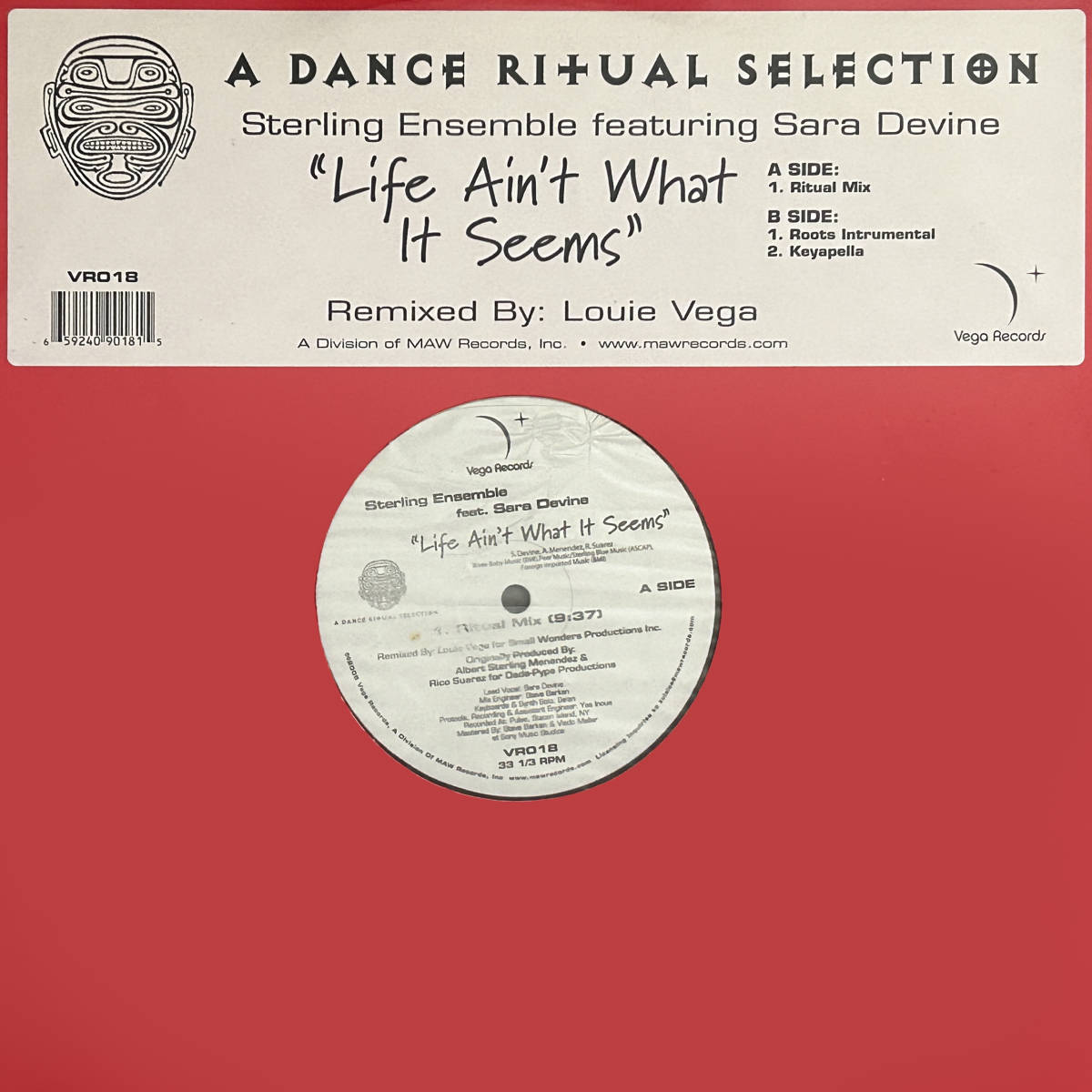 試聴 極上VO.ハウス Sterling Ensemble Feat. Sara Devine Life Ain't What It Seems / 女性シンガー SARA DEVIN 2005年拍卖