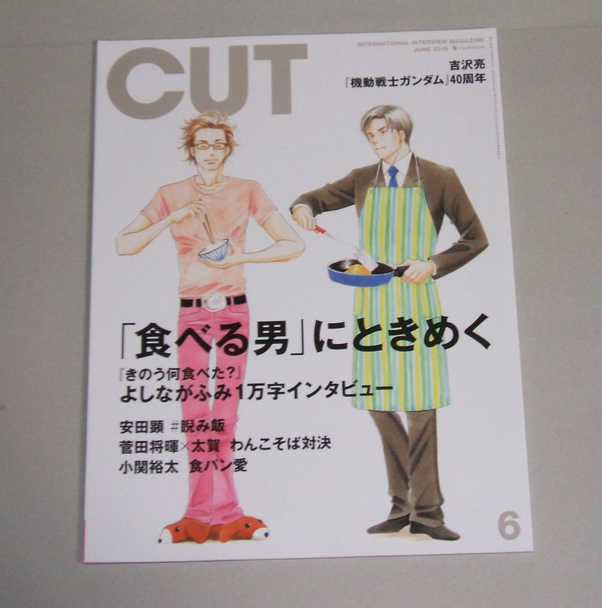 新品☆Cut(カット)2019年6月号 『きのう何食べた?』 吉沢亮/安田顕/菅田将暉拍卖