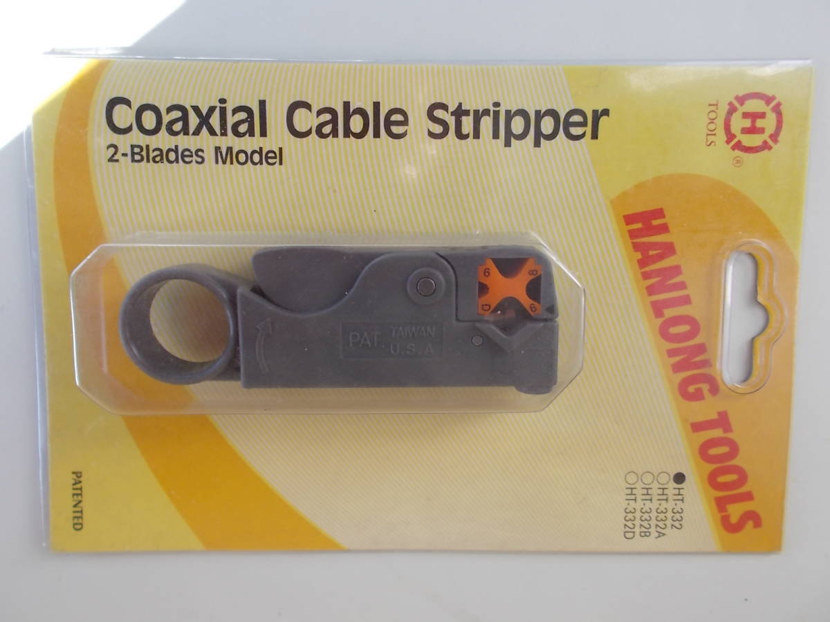 F◇ 同軸ケーブル用 ケーブルストリッパー 3C 4C 5C RG-58用 ◇HT-332 拍卖