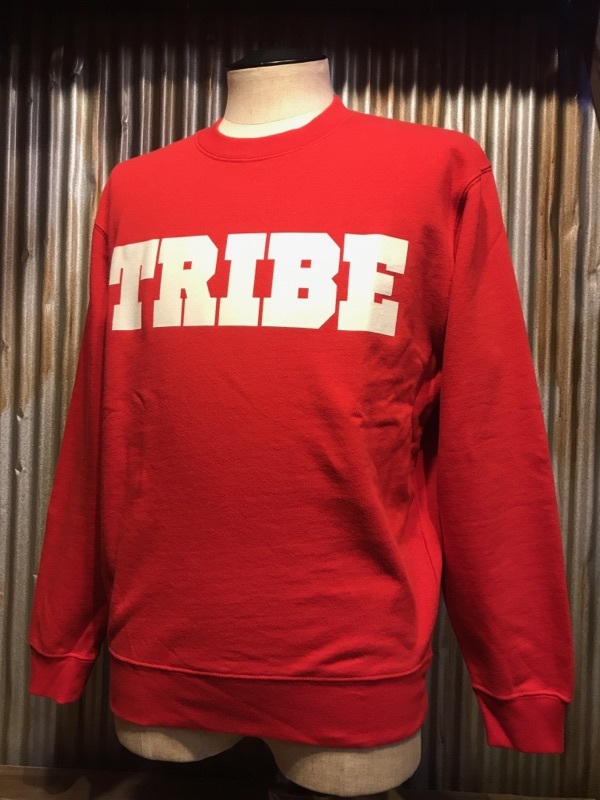 G976 未使用 メンズスウェット SANTASTIC! サンタスティック ストリート カジュアル クルーネック レッド プリント 美品 (6)/ M拍卖