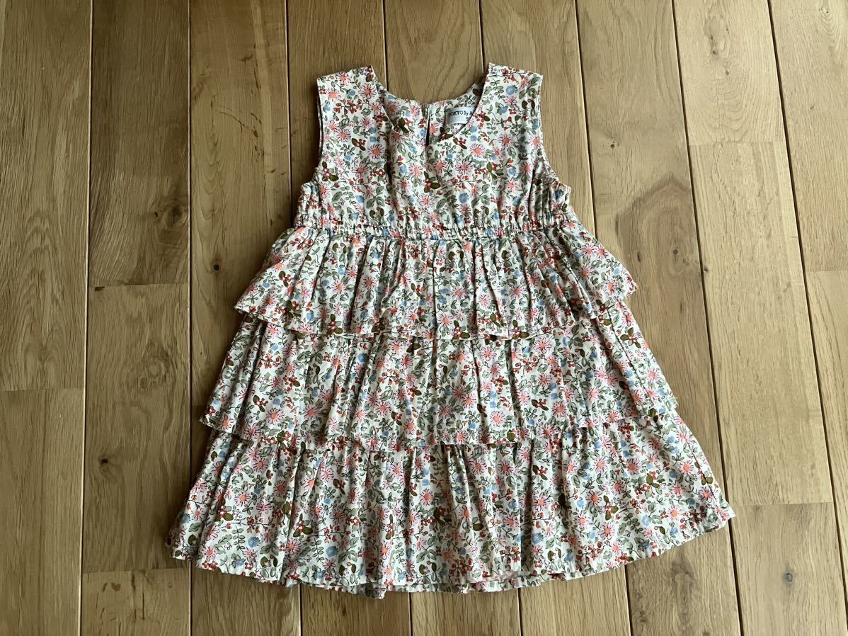 TOKYO By Artpeanuts 女の子 ワンピース 小花柄 90センチ拍卖
