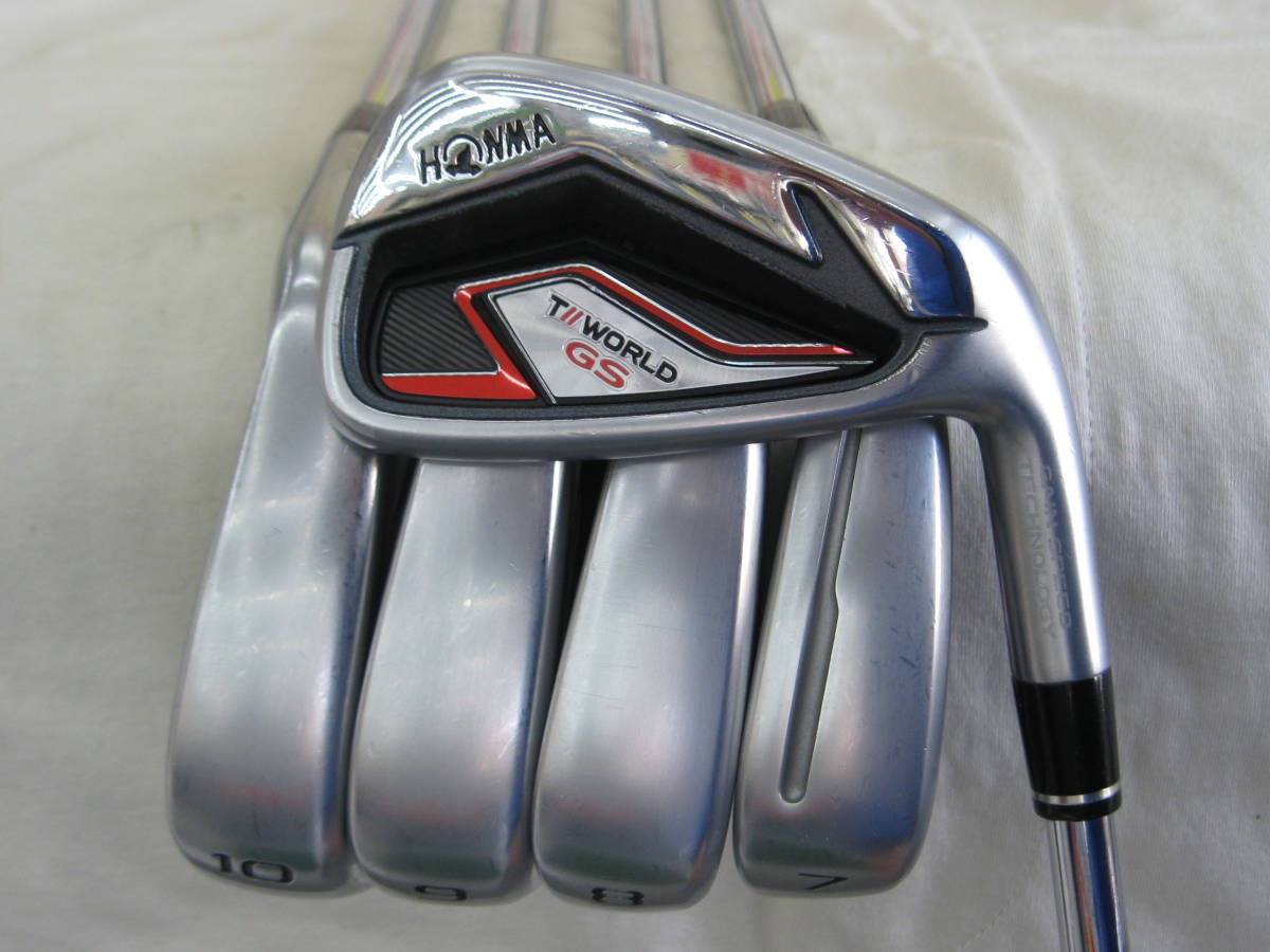 @中古処分 ホンマ/本間 2021年 TOUR WORLD GS ツアーワールド 5本 NSプロ950GH neo スチール(S)拍卖