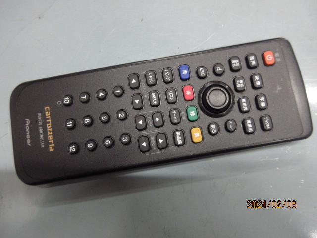 ★送料無料★地デジチューナーカロッツェリア CXC6005 リモコン 3☆206拍卖