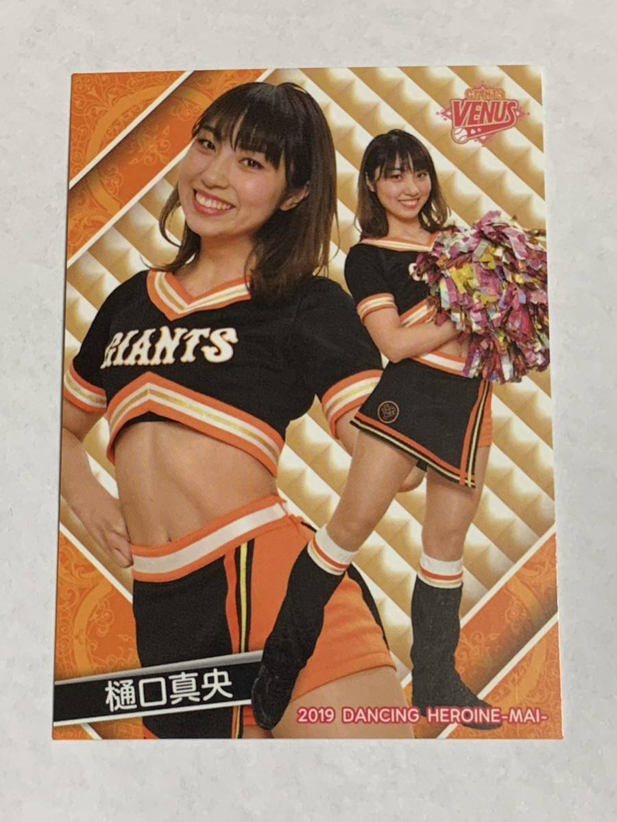 樋口真央 2019 BBM チアリーダー 舞 #68 巨人 TEAM VENUS 即決拍卖