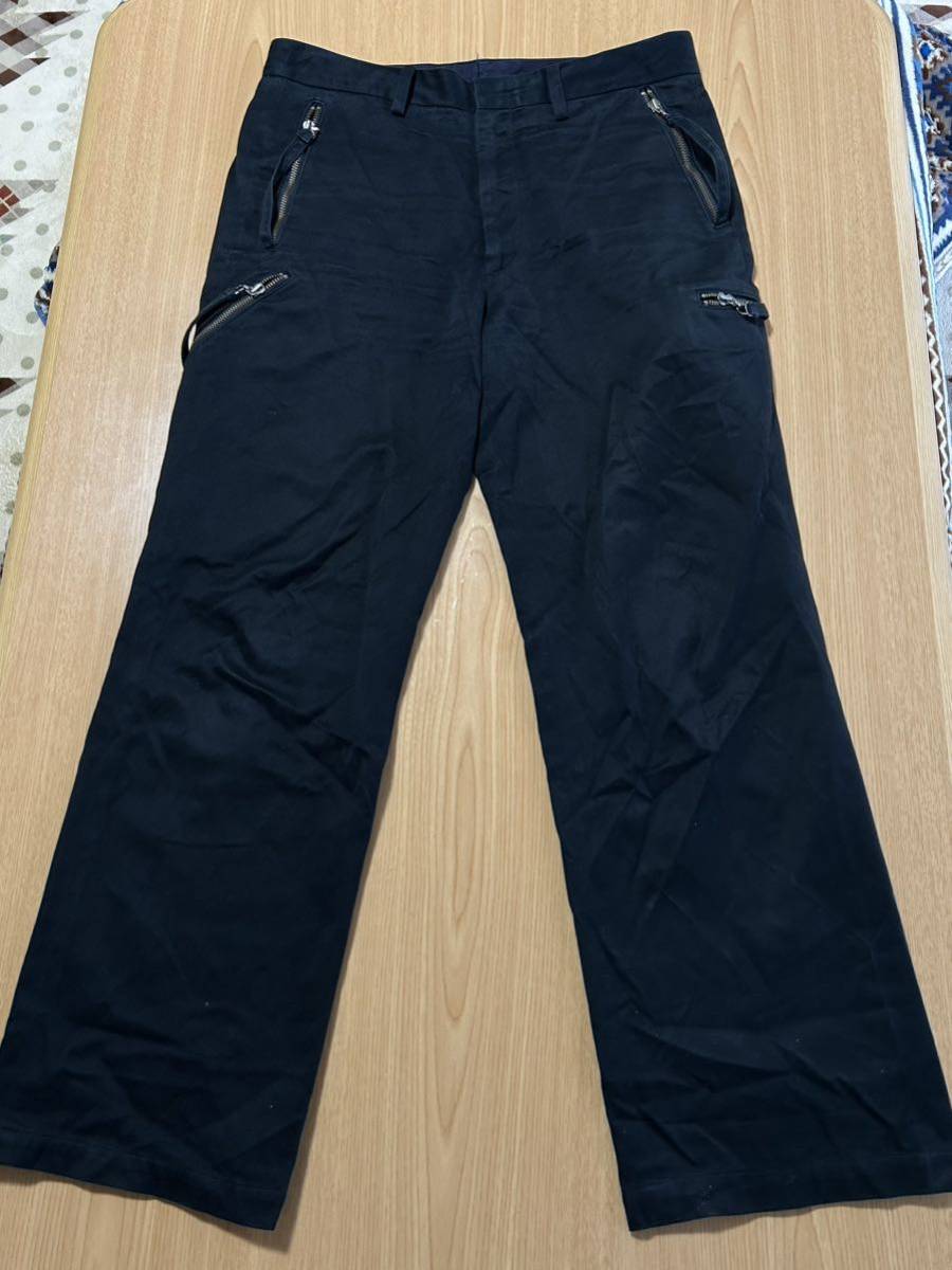 希少デザイン LORINZA ロリンザ ジッパーデザインパンツ拍卖