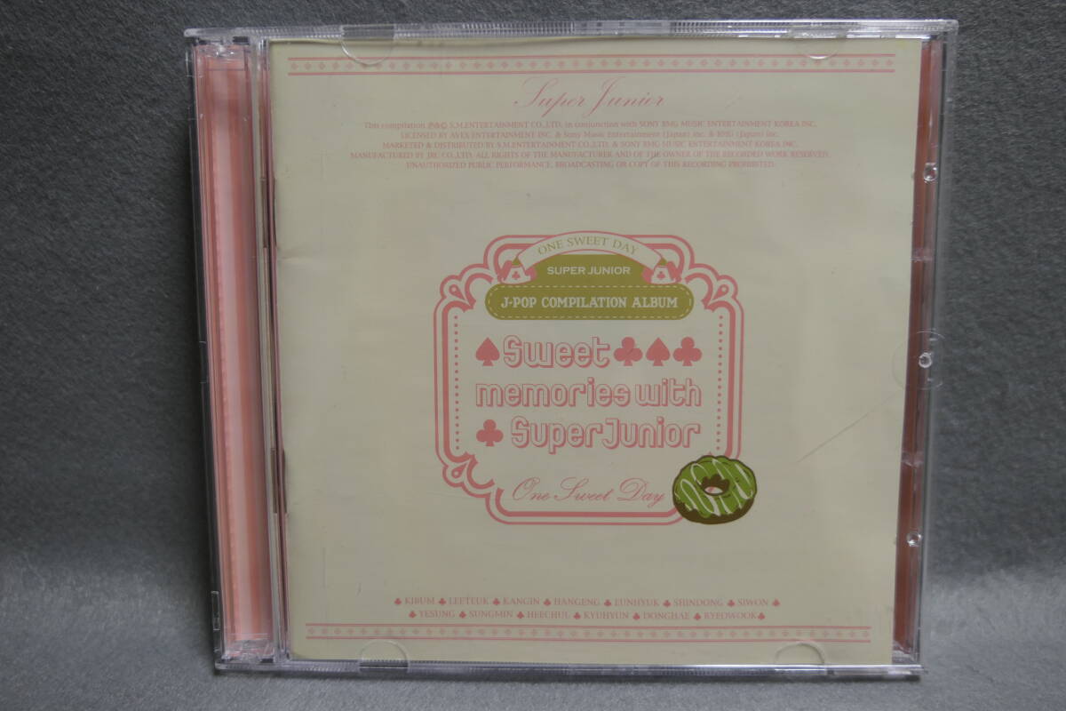【中古CD】2CD / Super Junior スーパージュニア Sweet Memories with Super Junior J-POP コンピレーション CD / 韓国頒布用拍卖