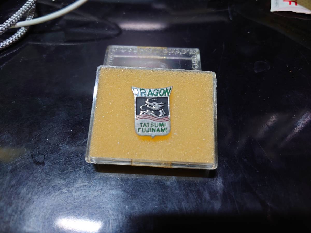 ☆激レア 未使用品☆ 藤波辰爾 非売品 ピンバッジ DRAGON ドラゴンサマーキャンプ拍卖