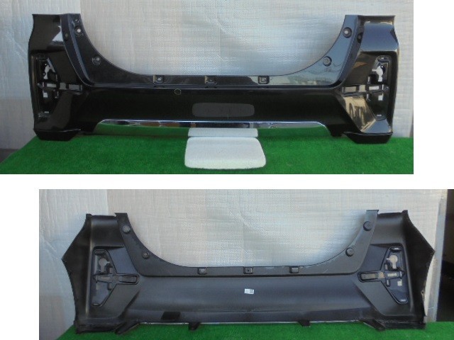 タント LA650S 前期・カスタム用 メッキガーニッシュ+マッドガード+バンパー ソナー穴有 X07 No.913856【52159-B2B70-C0】拍卖