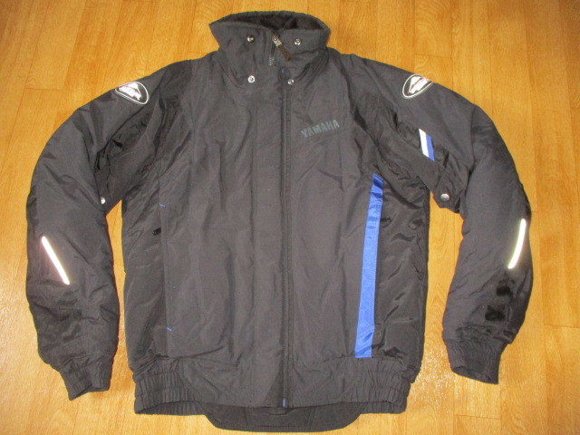 クシタニ・ヤマハ・レーシングコラボ Mサイズ 防寒中綿入り・ツインチューブジャケット 美中古拍卖