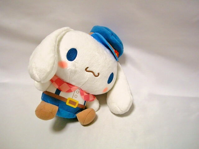 ●シナモン シナモロール Cafe TSUBAKI BIG ぬいぐるみ●カフェツバキ 約24㎝●拍卖