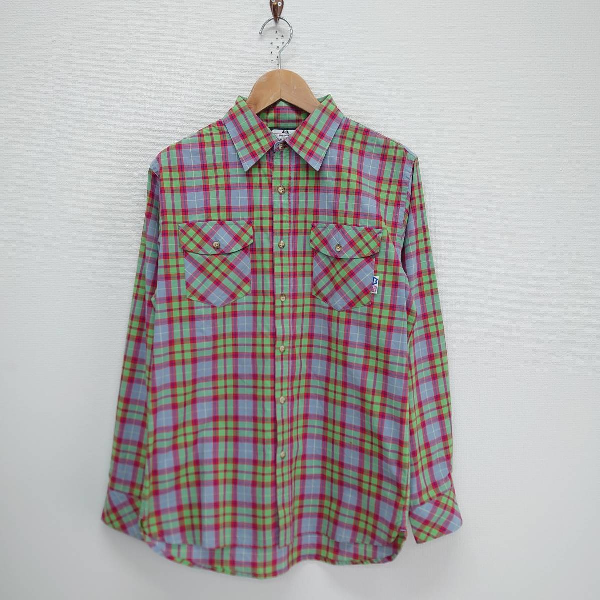 MOUNTAIN EQUIPMENT マウンテンイクイップメント 421807 長袖シャツ チェック アウトドア S 10106099拍卖