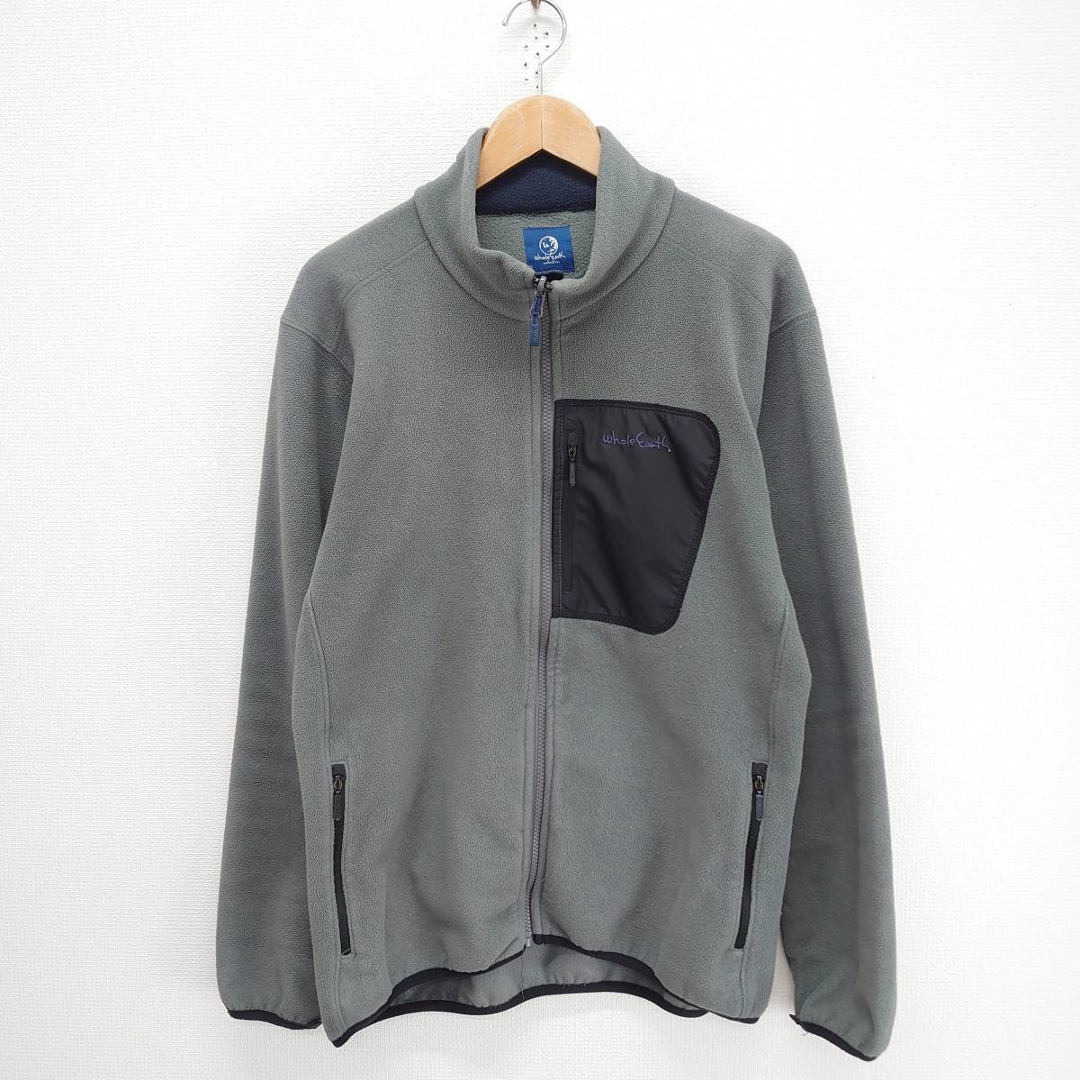 Whole Earth ホールアース フリースジャケット ポリエステル メンズ WE28JN07 L 10110178拍卖