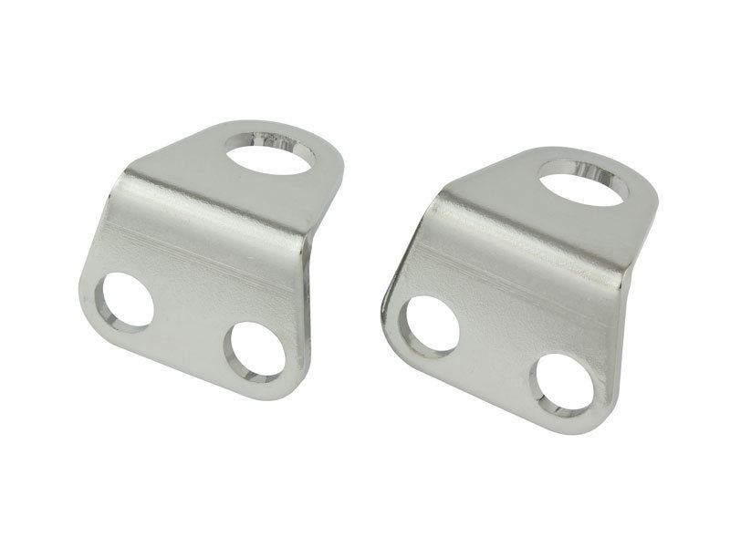 ポッシュフェイス POSH Faith TW200 / TW225(-2007)用 フロントウインカーステーベース スチール/メッキ仕上げ 023096-03拍卖