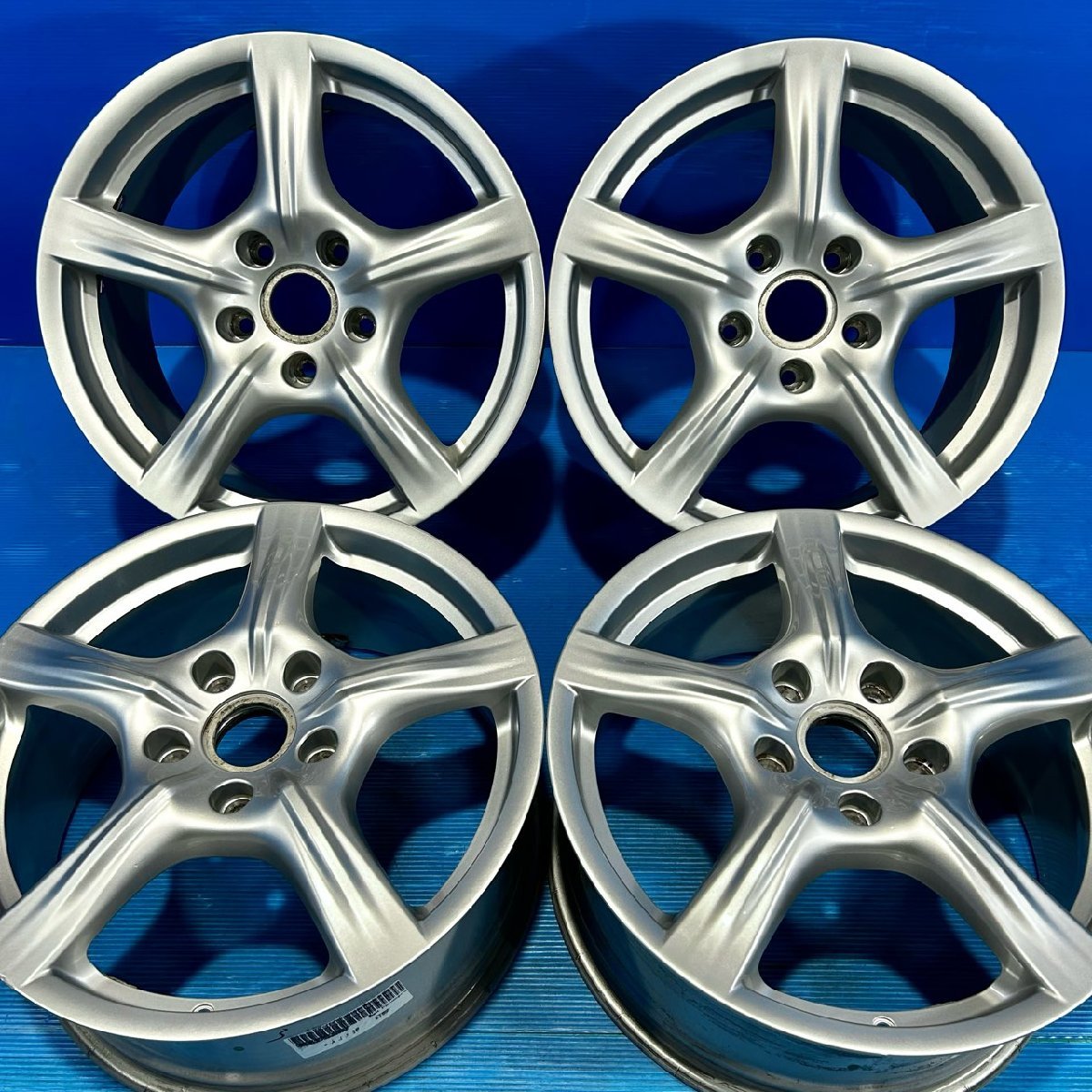 良品 PORSCHE ポルシェ 970パナメーラ 純正 18in 8J +59 9J +53 PCD130 品番97036213602 97036213802 981ボクスター 981ケイマン等 流用拍卖