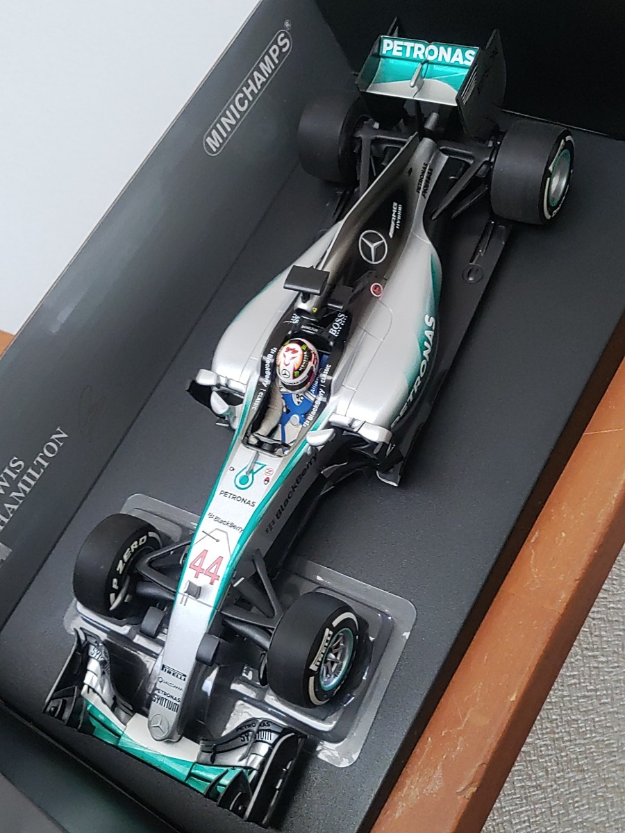 ☆新品美品! PMA 1/18 メルセデス AMG ペトロナス F1 W06 オーストラリアGP 2015 Winner #44 L.ハミルトン ☆拍卖