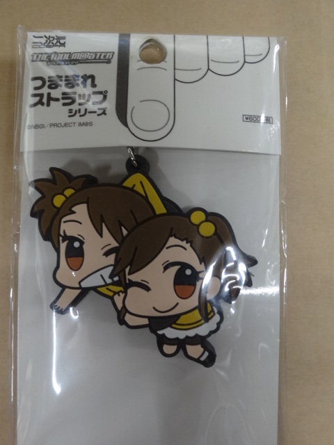 アイドルマスター アイマス つままれストラップ 双海亜美 双海真美拍卖
