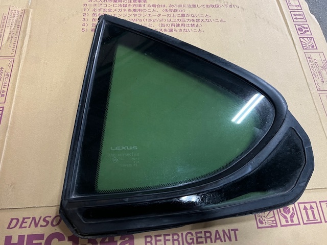 LEXUS レクサス LS460 左リヤクォーターガラス 中古品拍卖
