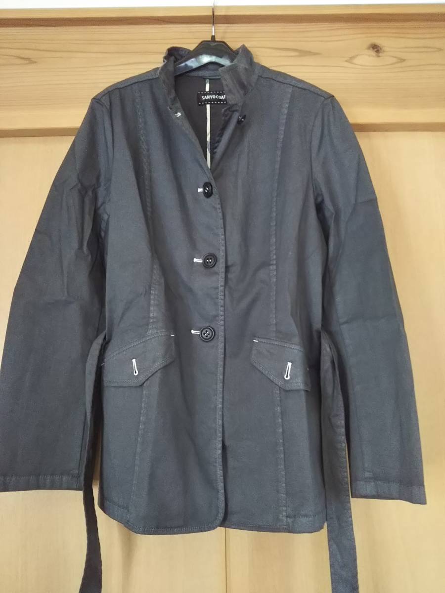 (株)三陽商会 SanyoCOATノーカラー コート42拍卖
