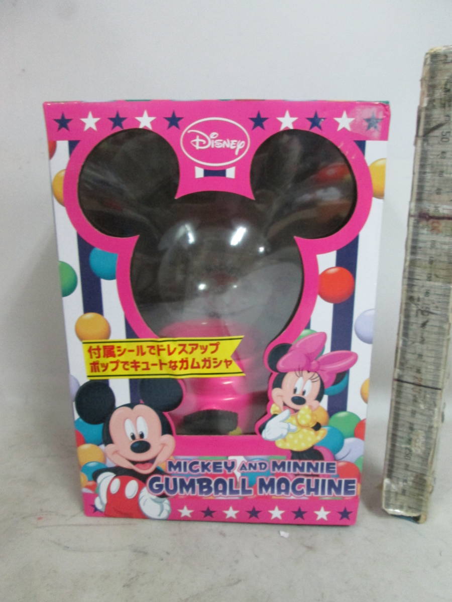 送料は商品説明欄に記入 ミッキーマウス&ミニーマウス ガムボールマシン 未使用未テスト拍卖