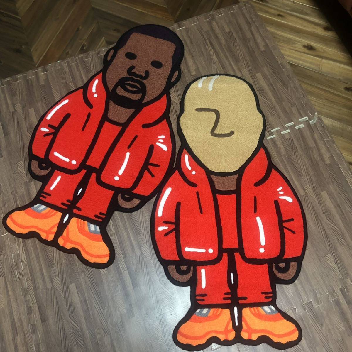 KANYE WEST Donda carpet jose wong kaws ラグマット拍卖