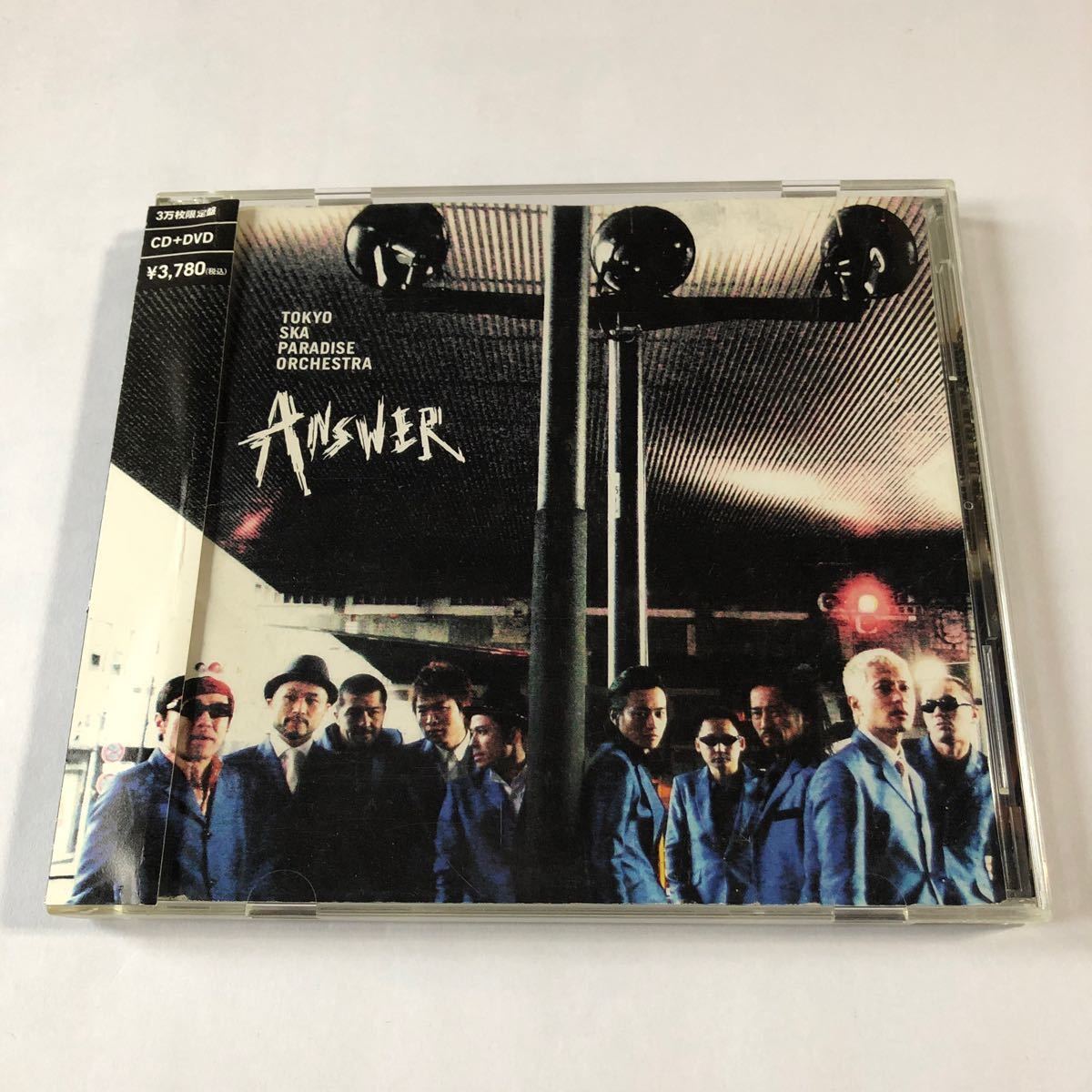 東京スカパラダイスオーケストラ CD+DVD 2枚組「ANSWER」拍卖