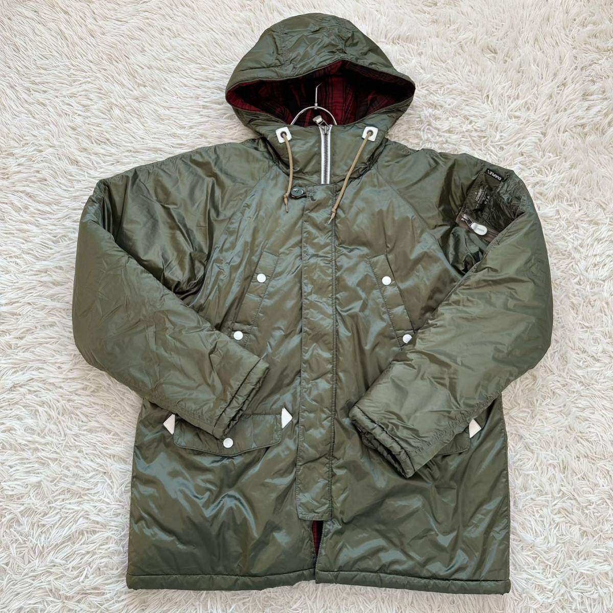 【TOMMY】トミー XL ミリタリージャケット ナイロンジャケット カーキ拍卖