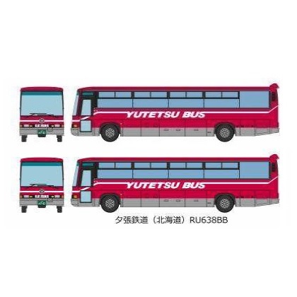 ★☆ TOMYTEC バスコレクション 第27弾 【 333 夕張鉄道 日野ブルーリボンRU638BB 】 ×2台セット □数量3 夕鉄バス トミーテック バスコレ拍卖