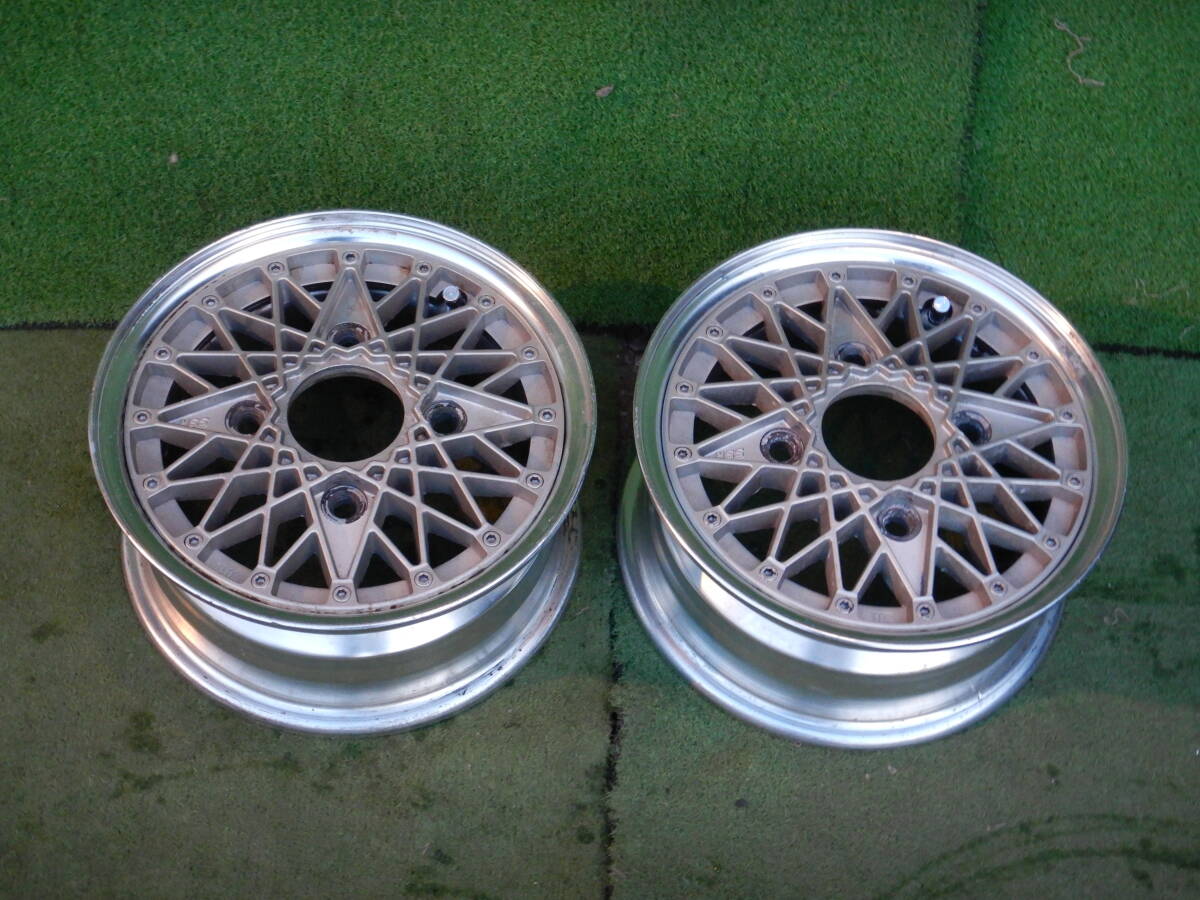 ★SSR star formula メッシュ 2ピース★4.5J×10 OFF:+38 PCD110-4H ハブ径;72mm 傷、汚れ、錆等あり 2本拍卖