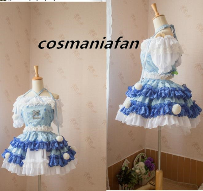 実物撮影コスプレ衣装 東方Project 多々良小傘 フリル地獄拍卖