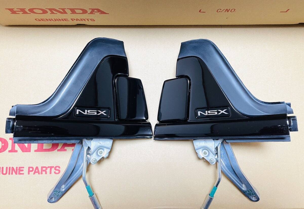 未使用 ホンダ 純正 NSX NA1 NA2 ドアサッシュ リヤーサッシュ ホルダー 左右セット アウトサイド HONDA Genuine Rear sash holder LR set拍卖