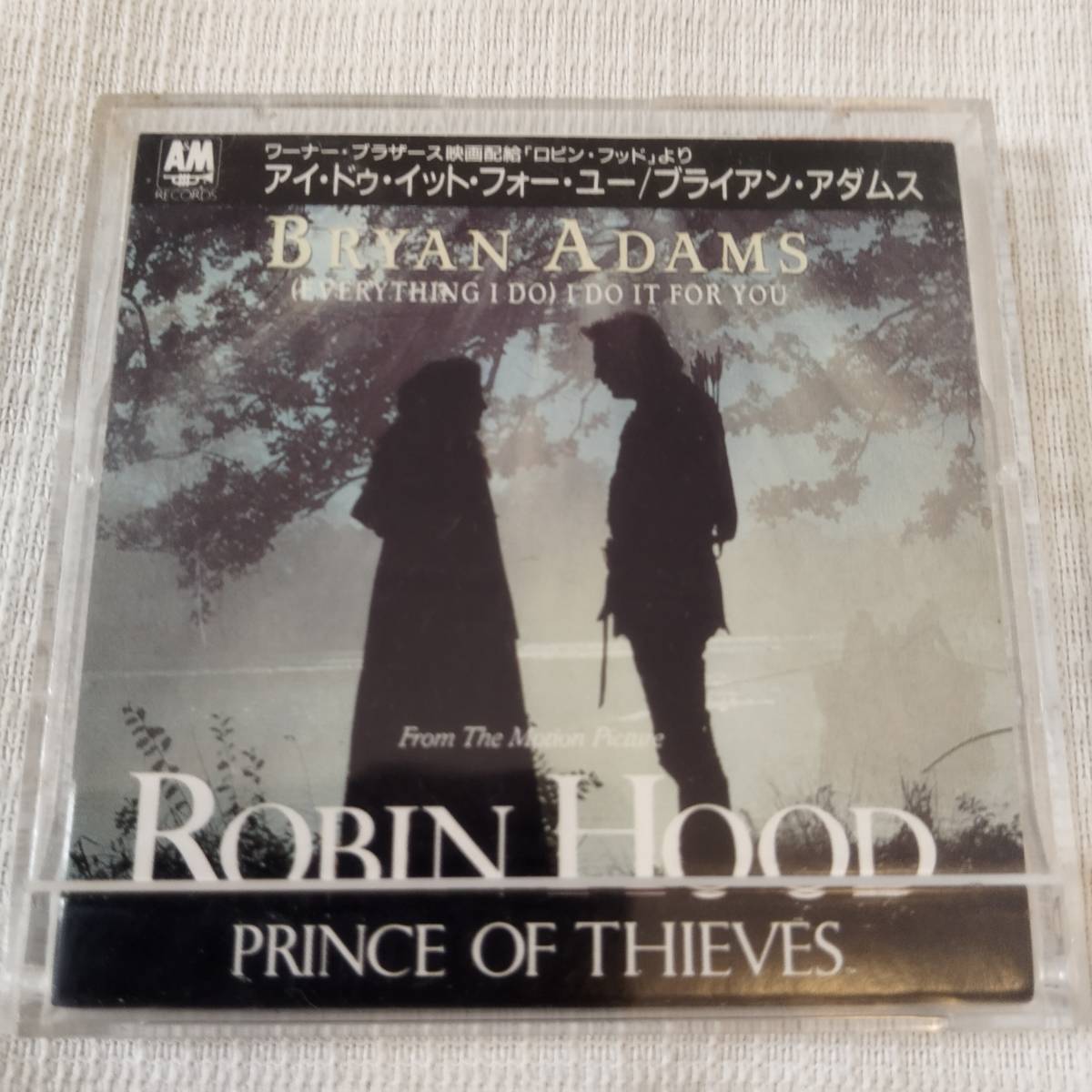 中古 8㎝CD 洋楽 映画音楽 ブライアン・アダムス /アイ・ドゥ・イット・フォー・ユー 歌詞付 8.5㎝角縮刷 収納ケース付 拍卖
