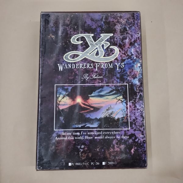 PCソフト/WANDERERS FROM Ys ワンダラーズフロムイース 52HD PC-9801/286拍卖