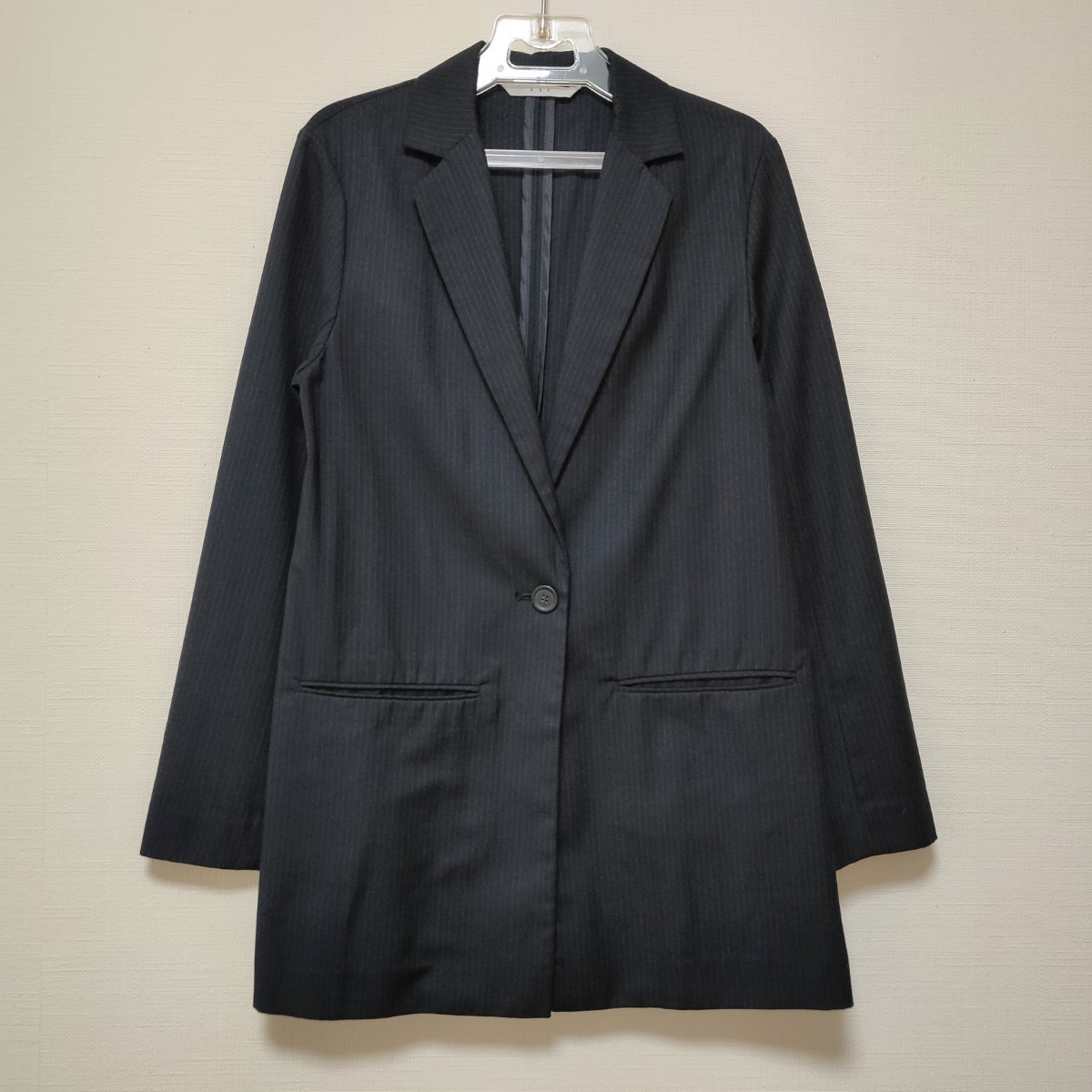 美品 ケイビーエフ KBF アーバンリサーチ テーラードジャケット 1B ストライプ拍卖