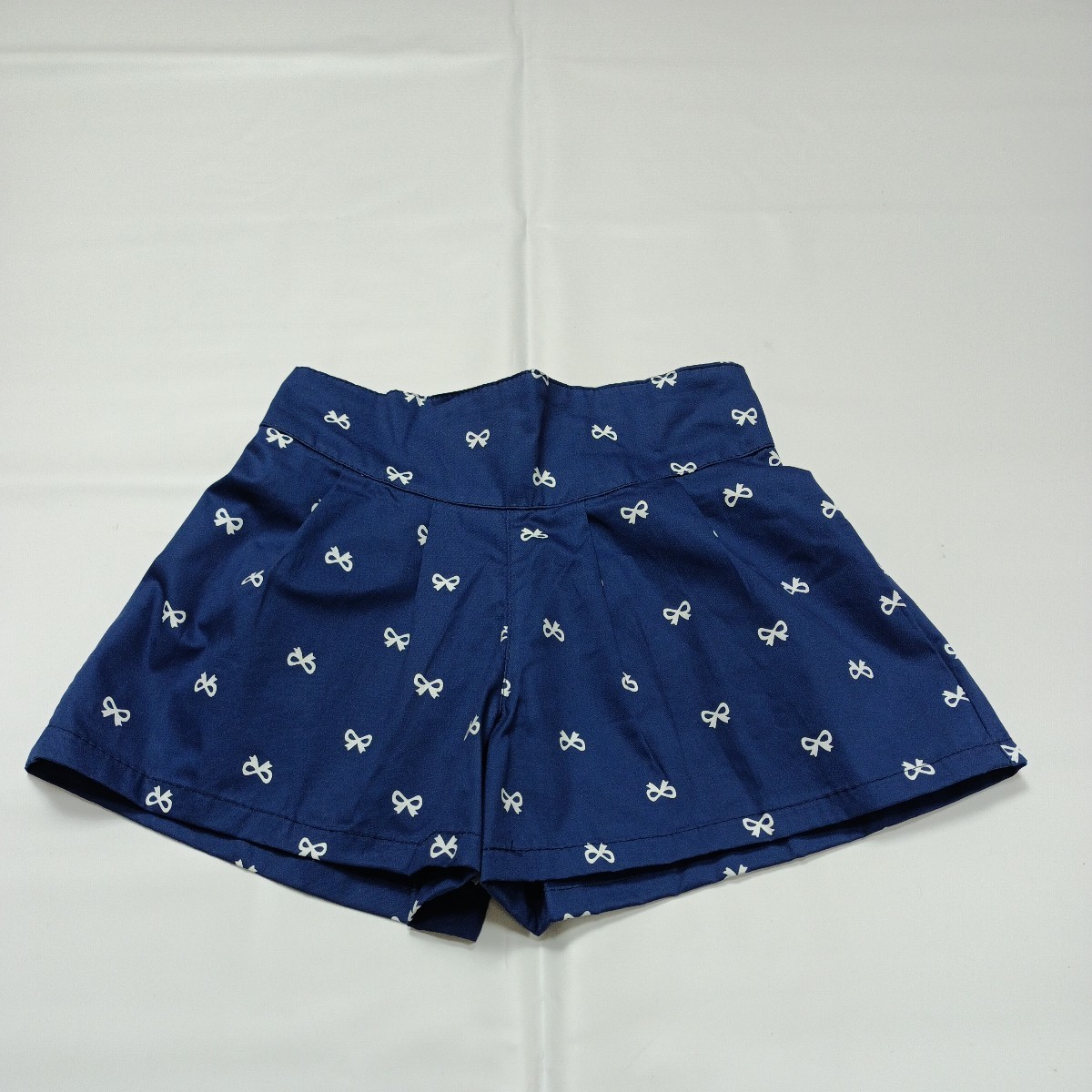 【130サイズ】【未使用】 キッズ 子供 子供服 女の子 130 ズボン キュロット パンツ リボン 夏服 ダンス イベント ⑤(w29500)拍卖