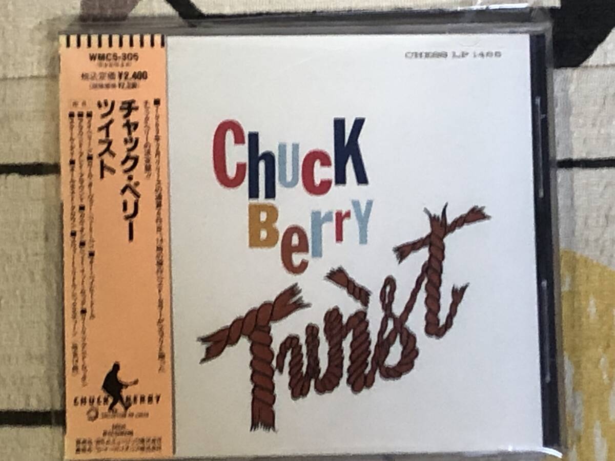 ★中古CD CHUCK BERRY/ チャックベリー「TWIST」 japan mint obi CHESS 50S OLDIES オールディーズ ROCK'N'ROLL拍卖