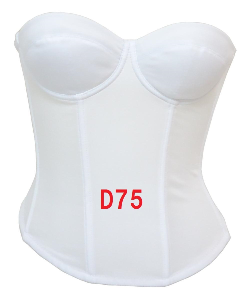 D75・白◆ブライダルインナー ビスチェ◆ウェディングインナー◆新品拍卖